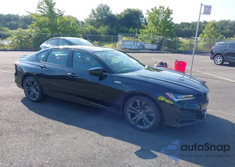 2022 Acura Tlx A-Spec Package z USA, uszkodzony, nr VIN 19UUB5F56NA003368